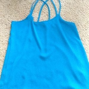Forever 21 blue tank top